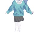 立ち絵を描きます 可愛い女の子やSDキャラを描くことが得意です イメージ8