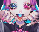 目に止まるポップでかっこいいアイコン描きます 彩度の高い引き込まれるようなアイコンをお描きします！ イメージ2