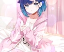 SNS・配信・創作活動向けの一枚絵イラスト描きます キャラクターの魅力を丁寧に描き込み世界観のある一枚に イメージ3