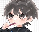 SNSアイコンにぴったり◎イラスト描きます 【修正何度でも】かわいい印象のイラストが好きな方へ！ イメージ5