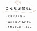 文章をやさしく、読みやすく伝わる形に整えます あなたの文章を、自然で伝わる言葉に整えます イメージ2