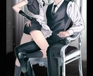 イラストの制作を行います ダークから可愛い作品まで幅広く制作します！ イメージ5