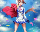 二次創作の美少女の一枚絵を描きます 駆け出しのため4000円で一枚絵を描きます イメージ8
