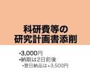 科研費等の研究計画書の添削をします 科研費等に採択経験のある元研究者（人文系）がお手伝いします イメージ1