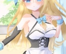 VTuber様向けサムネイルイラスト描きます 女の子キャラを描きます。バストアップから全身まで イメージ8
