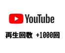 YouTube再生回数+1000回まで拡散します 再生数を増やしたい方にオススメ！⭐️即対応⭐️ イメージ1