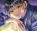 鮮やかで綺麗な女の子のイラストを作成します キャラクターが際立つ鮮やかなイラスト、使用用途は相談可能 イメージ4