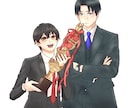 あなたのキャラクターアイコンを描きます あなたが生み出したオリジナルキャラクターをアイコンに出来ます イメージ10
