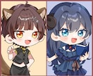 かわいいミニキャラ描きます SNSのアイコンやGM・KP駒におすすめ！ イメージ5