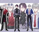 IRIAM対応！立ち絵、１からキャラデザできます ３～７日ほどで納品可能！２０体以上制作実績あります！ イメージ1