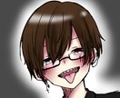 ツイッターなどのアイコン描きます ちょっと可愛らしいラフな絵柄で親しみやすいです イメージ1