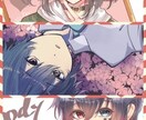 最短1日！カッコ可愛いアイコンお描きします SNSなどに！（ヘッダーも）お気に入りの一枚をお描きします！ イメージ4