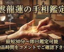 リピーターさん用元お坊さん鑑定師が手相鑑定致します 1項目の深掘り鑑定、リピーターさんの為のメニューになります。 イメージ4
