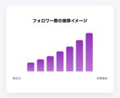 X日本人フォロワー100増やします 自然な拡散方式・7日間の減少保証付き イメージ4