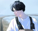 鮮やかなかわいいかっこいいイラストお描きします 絵柄寄せ可！アイコン、キャラデザ、立ち絵など！ イメージ2