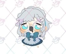 アイコンや1枚絵可愛い絵描きます アイコン、1枚絵など描きますを描きます。アホな顔描きます イメージ9