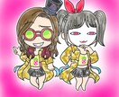 TwitterやLINEのアイコンお描きします ちびキャラのアイコンはどうですか？✨ イメージ3