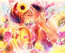 一枚絵、夢絵、アイコン、サムネイルなどを描きます おしゃれサムネで簡単に人気が欲しい方へ現役絵師が叶えます イメージ2