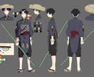 可愛い/かっこいい/チビキャラなどをお描きします アイコンや小説の挿絵、歌ってみた動画、立ち絵など是非༄ イメージ2