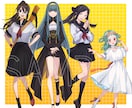 パキッ！としたカッコいい立ち絵制作いたします ６月納品⭕キャラデザ衣装デザ可！あなたの理想をお届けします！ イメージ7