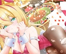 フィッティング量産一枚絵【バニー】を描きます Vtuber / Vライバーさんに大人気の量産シリーズです！ イメージ2