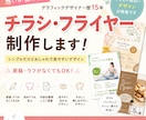 お店・イベントのチラシ／フライヤーを制作します メニュー表・POP・ちょっとしたお知らせなどにも対応します！ イメージ1