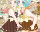 花とオリジナル人物のイラスト作成します 花とオリジナル人物のイラスト作成します！ イメージ3