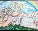 アナログイラストお描きします アナログ特有の手描き感をぜひいかがでしょうか。 イメージ8