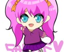 可愛いミニキャラのSNSアイコン書きます SNSスタートに、自分だけのアイコンいかがですか？ イメージ1