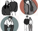 シンプルで目を引くイラスト描きます 使用用途に合わせてデザインします！ イメージ1