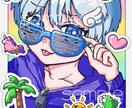 商用○可愛いポップなアイコン、イラストを作成します SNS用アイコンやイラストをあなたの希望に合わせて描きます！ イメージ3