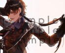 綺麗で艶やかなアイコンイラスト描きます あなただけのオリジナルアイコンでSNS活動をもっと素敵に イメージ3