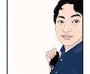お写真を元に♫そっくりなプロフィール画像描きます □目を引くプロフィール画像誠心誠意お描きします！ イメージ4