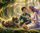 IFの物語　一生寄り添う「救済の1枚」を制作します ロゴ・ifの物語まで、心に寄り添う唯一無二の絵を描きます イメージ3
