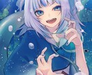 美麗なキャラクターイラストを製作いたします 動画配信サイトやSNS上で使用可能なイラストを製作します！ イメージ8