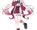 女の子の立ち絵・全身絵お描きします ♦追加料金なしで商用利用が可能です！ イメージ3