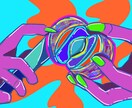 バレエコア系、ポップアート系のイラスト提供してます バレエコアorポップアート好きな方へ イメージ8