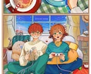 ゆるふわイラストお描きします 物語のようなやさしい世界をお届けします イメージ6