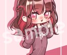 ふわっとあま〜い可愛いちびキャラ描きます お客様のご要望に合わせ素敵なちびキャラを制作いたします イメージ3