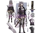 Live2D向けのパーツ分けイラストを制作します 貴方だけの個性をキャラクターに込めてみませんか？ イメージ4