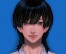 証明写真風アイコン描きます 証明写真風のリアルとデフォルトの間のアイコンを提供します。 イメージ1
