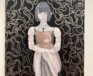 飾りやすいミニキャンパスに可愛い絵を描きます お手軽にアートを生活の中に取り入れましょう！ イメージ1