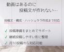 動画投稿文作成とSNS準備を支援します 投稿文・構成・ハッシュタグまでまとめて対応 イメージ1
