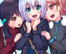 イラストオーダーお待ちしております 既存作品からオリジナルキャラまで色々描きます！ イメージ4