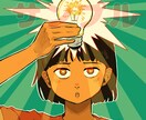 個性的でポップなアイコンお描きします アイデンティティ溢れる被らないアイコンをお探しの方はぜひ！ イメージ3