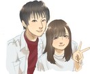 単色/フルカラーの似顔絵を提供します 可愛いイラストのまま似ている似顔絵が欲しい方に イメージ9