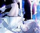 貴方の希望するイラストを描き上げます 可愛い、綺麗、不穏、な雰囲気のイラストを描きます！ イメージ4