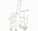 シンプルかわいい子どものイラスト描きます インスタDP・プレゼントにも！ イメージ1