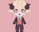 かわいいドット立ち絵制作致します お手頃価格でかわいいドットミニキャラ立ち絵をデザインから！ イメージ2