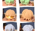 粘土で、ミニチュアフィギュア人形制作します 約10cm、3等身位の小さなドールです イメージ3